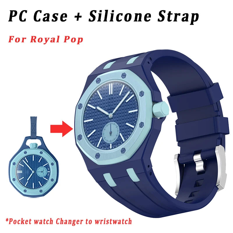 AP x Swatch Royal Pop Silicone Strap
